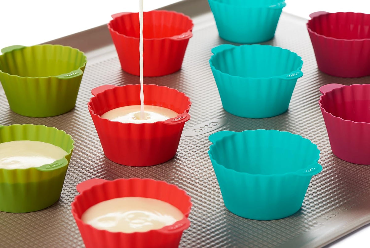 OXO Good Grips Resuable Silicone Baking Cups - 12 Pack