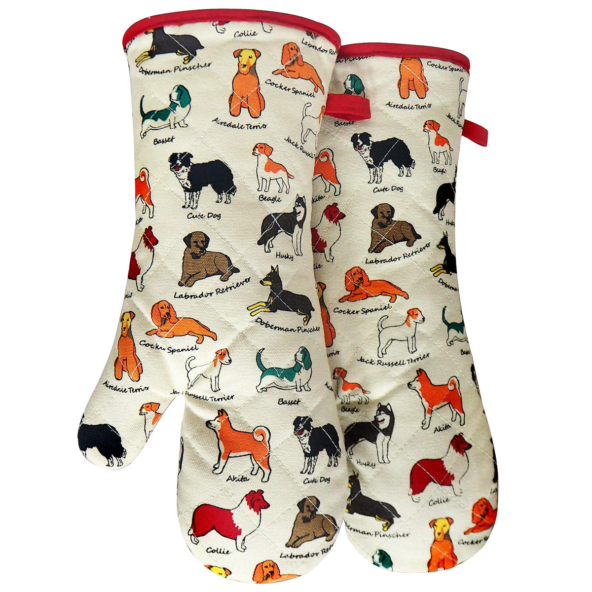 Oven Mitts Cotton Fashion Cute Cat Design 1pair