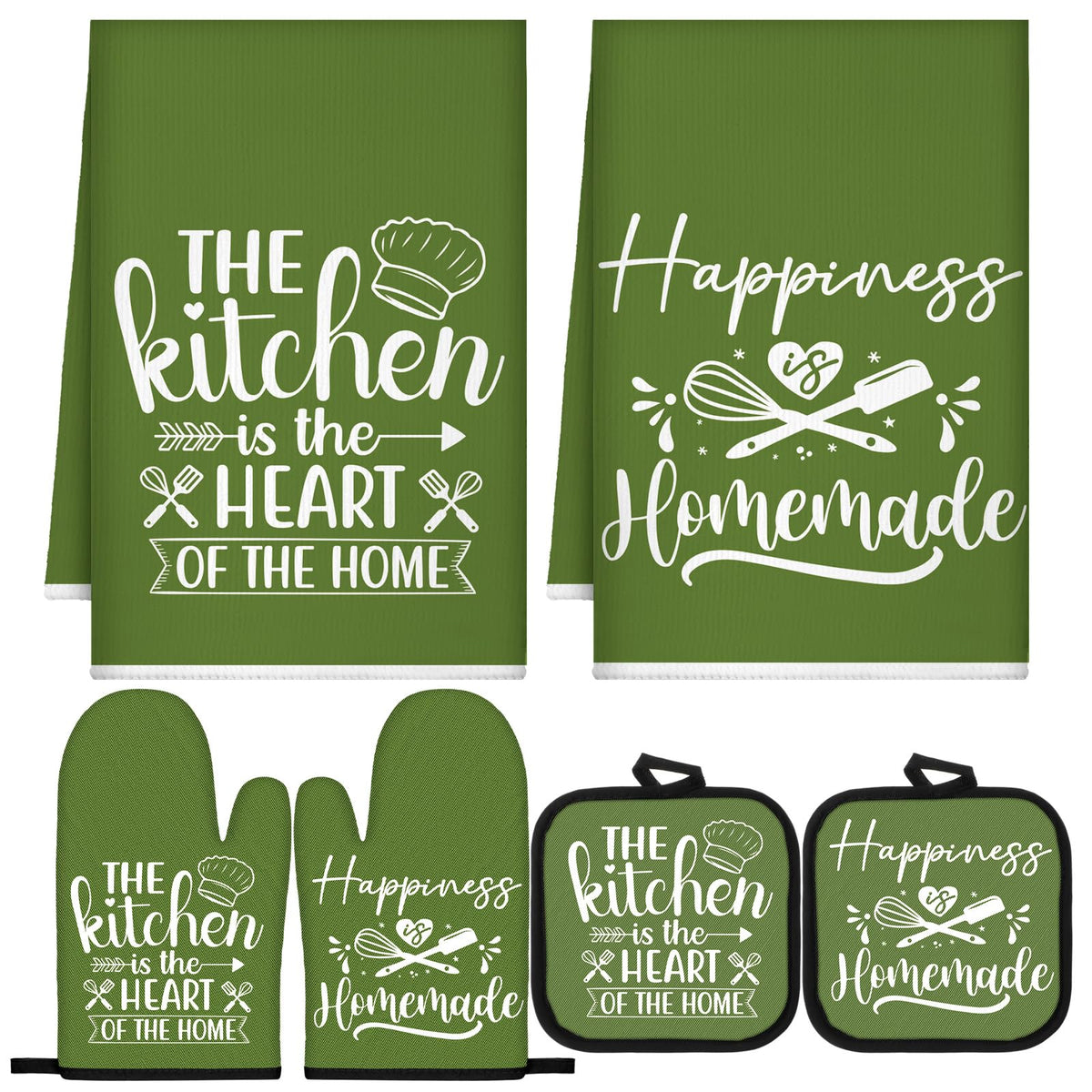 Sratte 6 Pcs Farmhouse Kitchen Decor Accessories Set