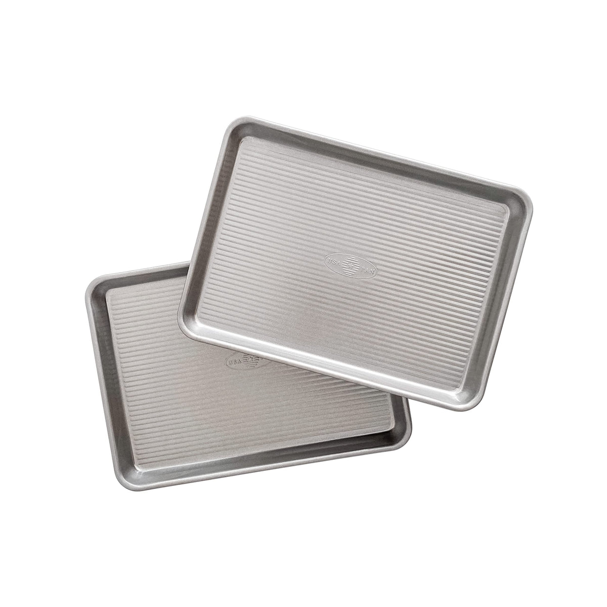 USA Pan Bakeware Nonstick Quarter Sheet Pan, Baking Sheet Aluminized Steel, Pan Measures: 13 x 9.5 x 1 inches