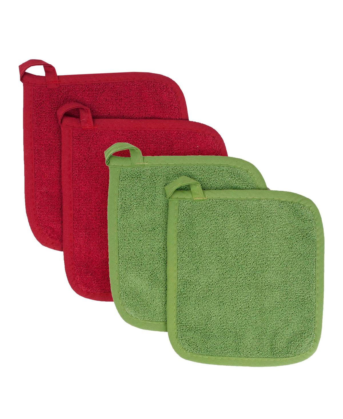 RITZ Terry Potholder & Hot Pad: Unparalleled Heat Resistant, Durable 100% Cotton – Ergonomically Designed for Optimal Grip – Easy-Care Machine Washable – 2-Pack, Graphite