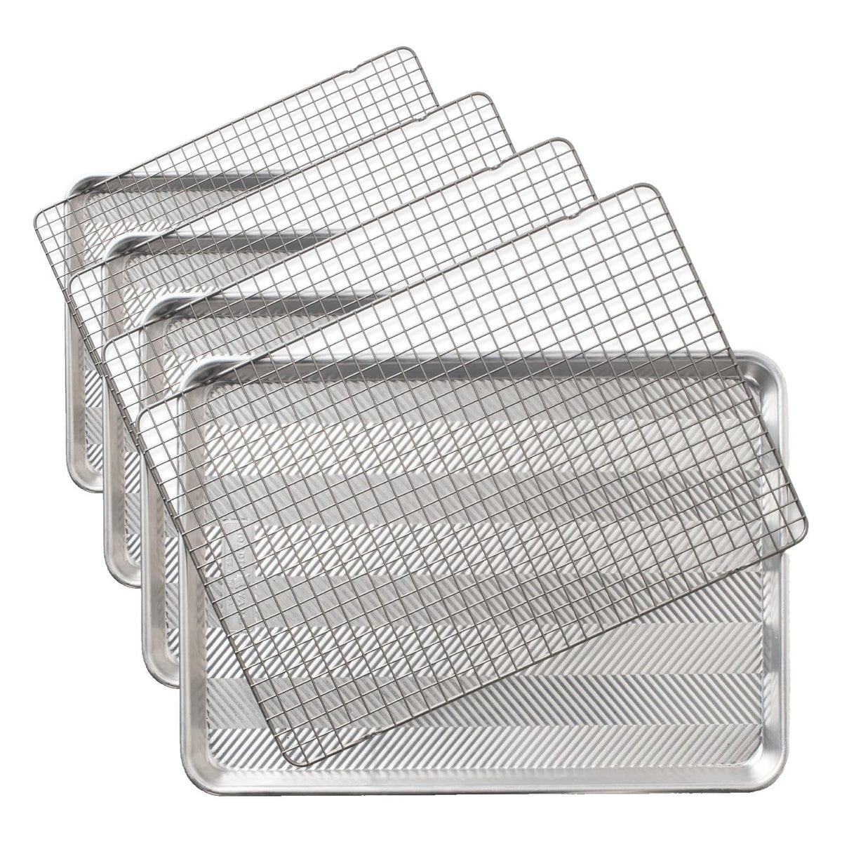 Nordic Ware Prism 13" X 18" High-Sided Sheet Cake Pan, 1 Pack