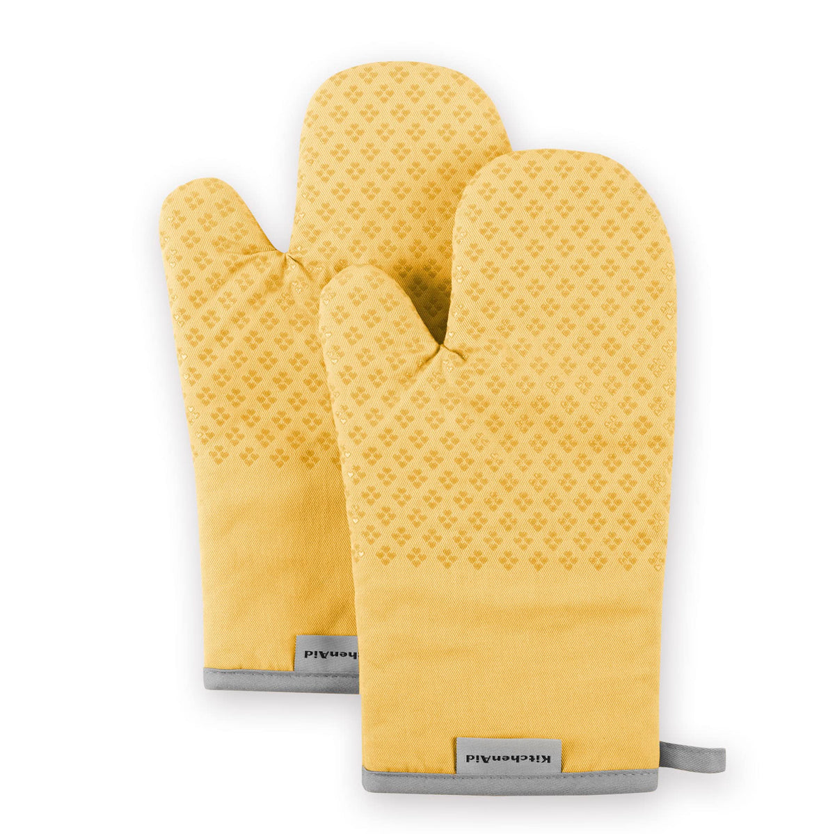 KitchenAid Asteroid Oven Mitt Set, 7"x12.5", Fire Red, 2 Piece