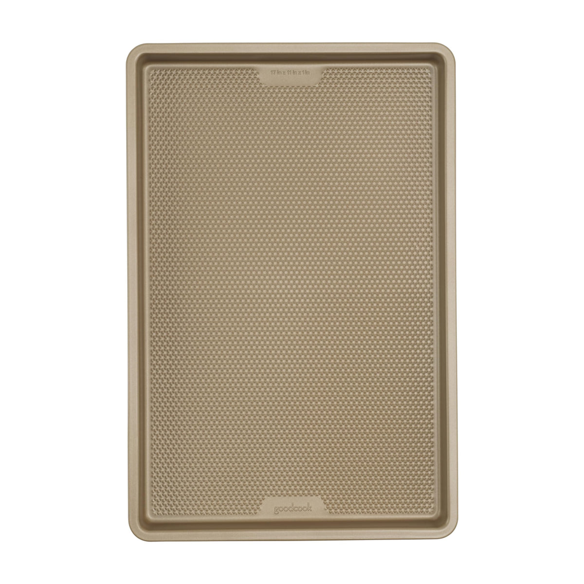 GoodCook BestBake Nonstick Textured Carbon Steel Cookie Sheet, 11" x 17", Large Baking Sheet, Even Heating, Scratch-Resistant, Non-Toxic, Durable, Ideal for Baking and Sheet Pan Dinners