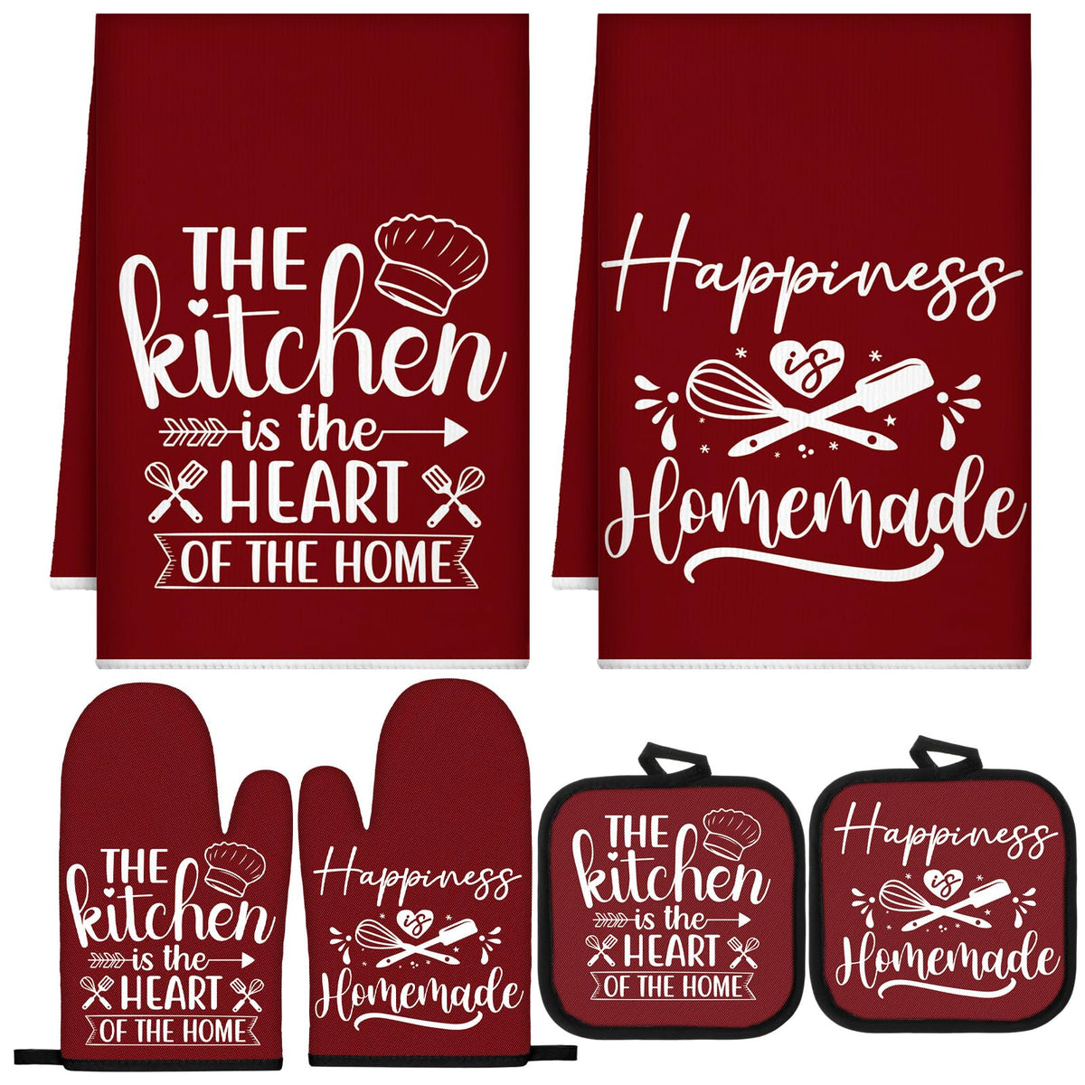 Sratte 6 Pcs Farmhouse Kitchen Decor Accessories Set