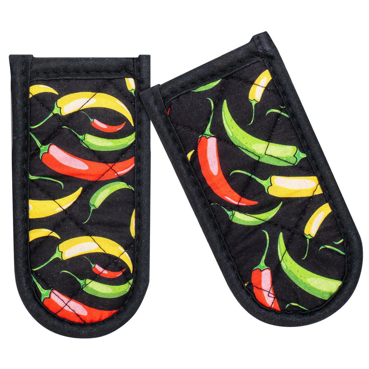 Cast Iron Skillet Handle Covers,Pot Handle Covers Heat Resistant,Pot Holders for Kitchen Heat Resistant,Machine Washable Handle Mitts 2 PCS(Striped)