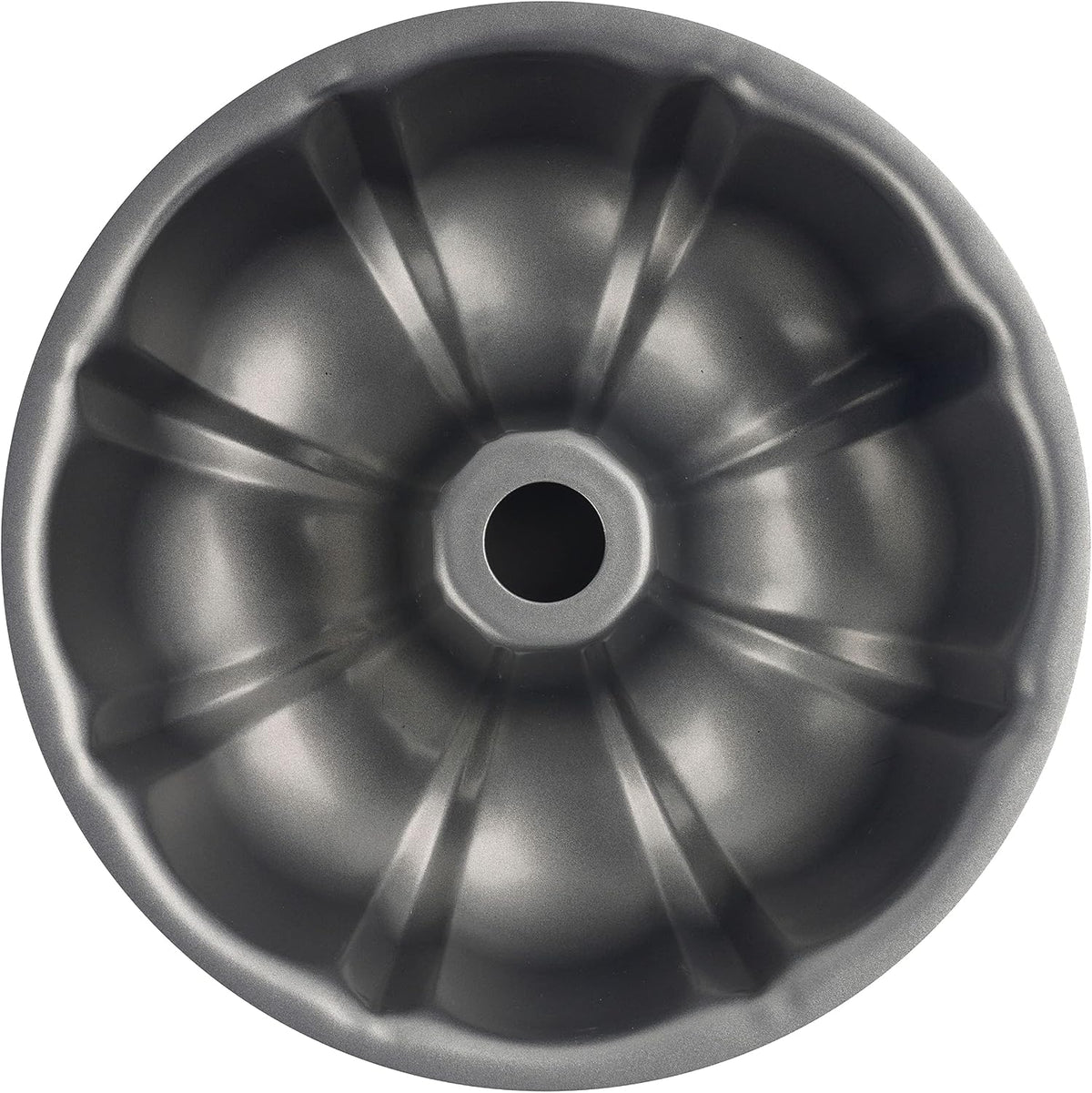 Wilton Gold Non-Stick Fluted Tube Cake Pan, Made Without PFAS, 9.49 in