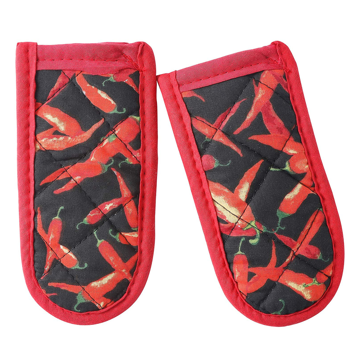 Cast Iron Skillet Handle Covers,Pot Handle Covers Heat Resistant,Pot Holders for Kitchen Heat Resistant,Machine Washable Handle Mitts 2 PCS(Striped)