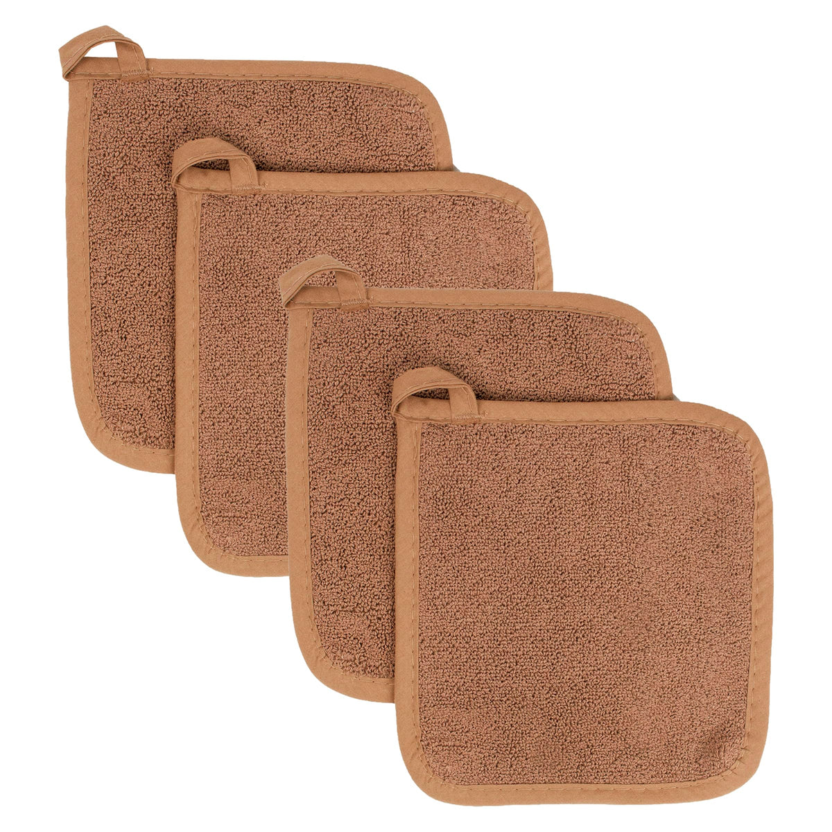 RITZ Terry Potholder & Hot Pad: Unparalleled Heat Resistant, Durable 100% Cotton – Ergonomically Designed for Optimal Grip – Easy-Care Machine Washable – 2-Pack, Graphite