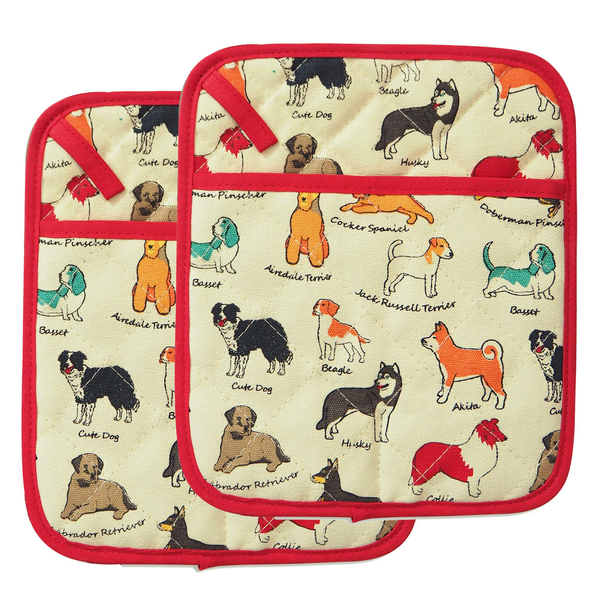 Oven Mitts Cotton Fashion Cute Cat Design 1pair
